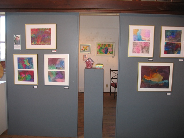 Odd Fellows Hall Exhibit - Ian's walls