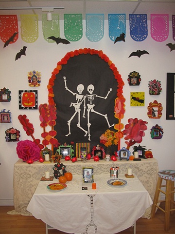 Our Day of the Dead Altar