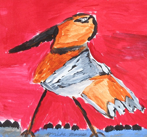 One of "Three Birds" by Mike Barnes