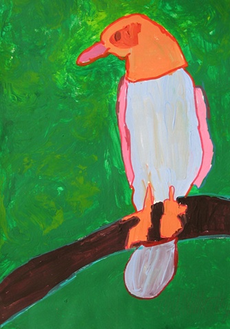 Bird in the Fall by Marvin Willrodt