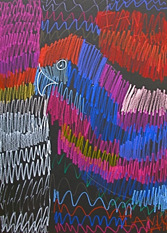 Patchwork Bird by Ian Hardie