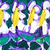 Purple and Green Flowers
