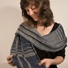 Silk and Crepe Block Double Cloth, Summer '09