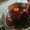 The dye bath