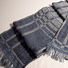 Silk and Crepe Block Double Cloth