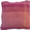organic handwoven cotton pillow 15"x15"