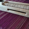Organic cotton threads warped to weave pillow cases