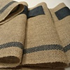 Linen with Cotton and Crepe Double Weave Ribbon