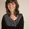 Hand-dyed Woven Shibori, cotton and silk noil
