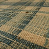 Indigo dyed silk, Spring 2009
Supplementary warp