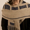 Linen with Cotton and Crepe Double Weave Ribbon