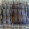 Ramie (linen) and silk noil open weave and hand-manipulated lace