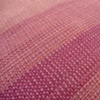 organic handwoven cotton pillow 15"x15" detail