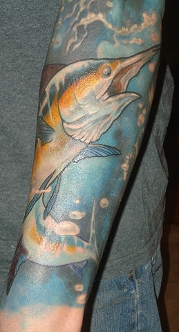 Marlin close-up