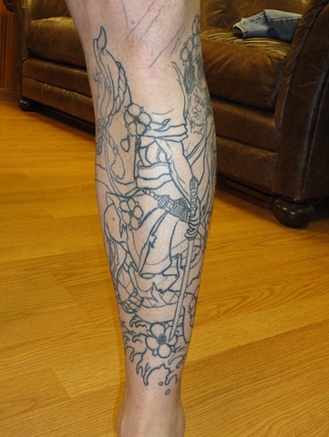 Leg Suit Samurai