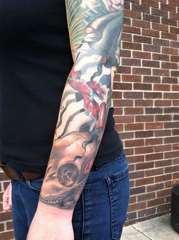 Crone Sleeve Skull