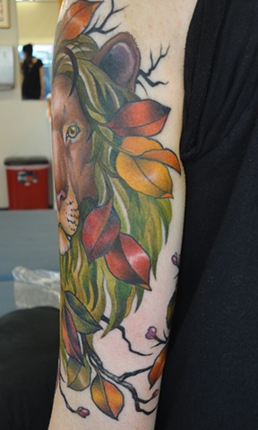 Lion Tree Back