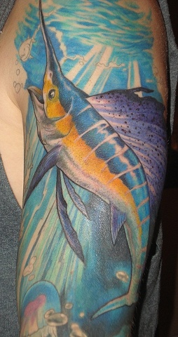 Marlin close-up