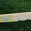 Yellow Folk Art Bed 
