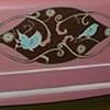 Pink Girlie Bed Foot board