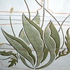 Dandelion and bird armoire-Detail