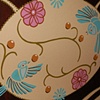 Detail of flora and fauna bed