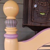 Yellow Queen Bed