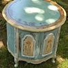 French Provincial Round Occasional Table