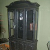 Black French Country Hutch