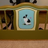 Crouching Bunny Twin/Single Headboard