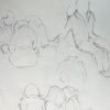 quick figure studies from in a park