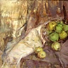 Still life with apples