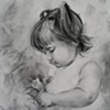 Girl with a flower