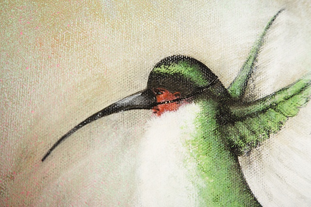 rustling cloak (detail)
