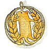 Harvest mouse charm