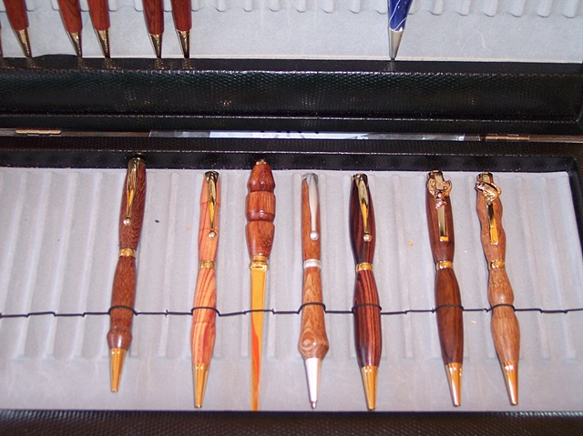 Wood Pen Display