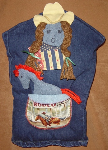 Rodeo Girl Pillow