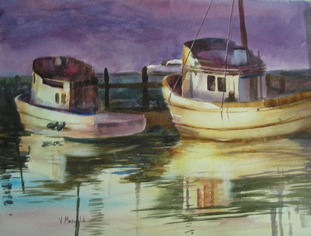 Tugs At Sunrise