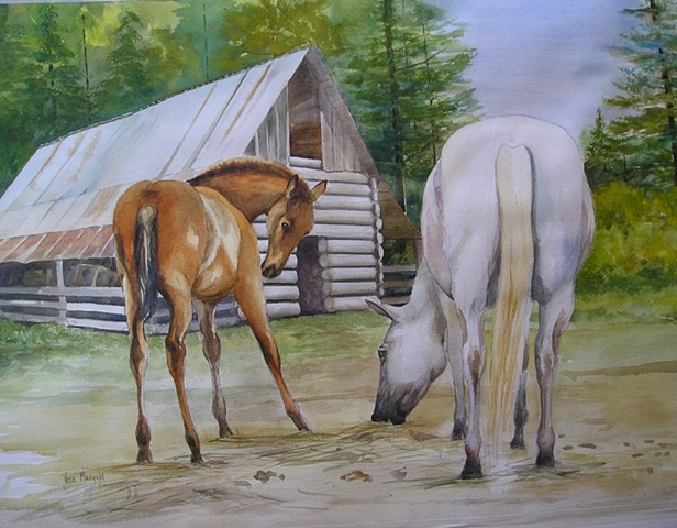 Mare And Filly 
