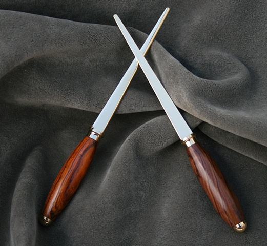 Letter Opener - Bocote & Cocobolo Wood