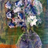 Blue Vase And Flowers