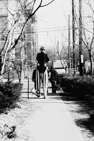 Uncle Sam of the Sidewalk