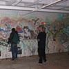 Old Library Basement collaboration with J.O.B. and others. photo: Tom Pennington