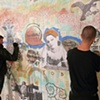 Old Library Basement collaboration with J.O.B. and others. photo: Tom Pennington
