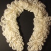 Ostrich Scarf- Cream