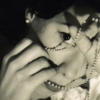 julie with pearls
