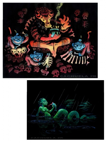 Witch Doctor Elton and Water Woman
