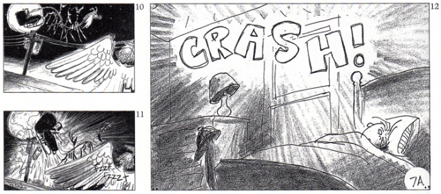 Nightmare Before Christmas Storyboards