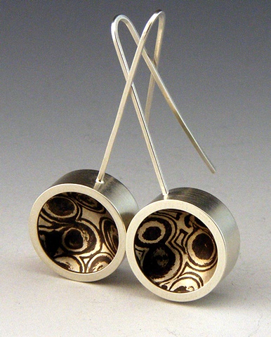 Hollow Disc Earrings
