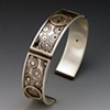 Mokume Gane Inlay Cuff